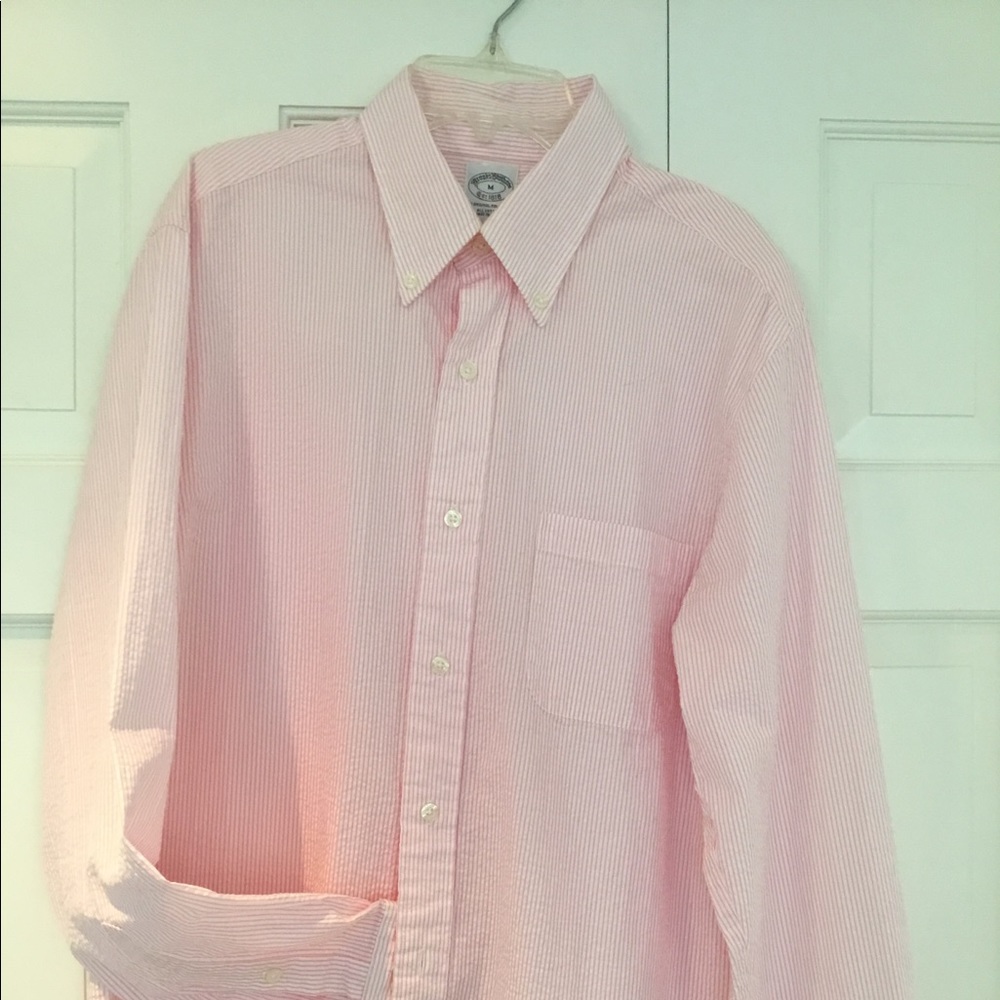 Brooks Bros Seersucker Original Polo Shirt